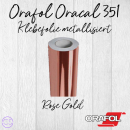 Oracal 351 metallisiert 30x60cm rosegold